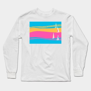 Pink sea Long Sleeve T-Shirt